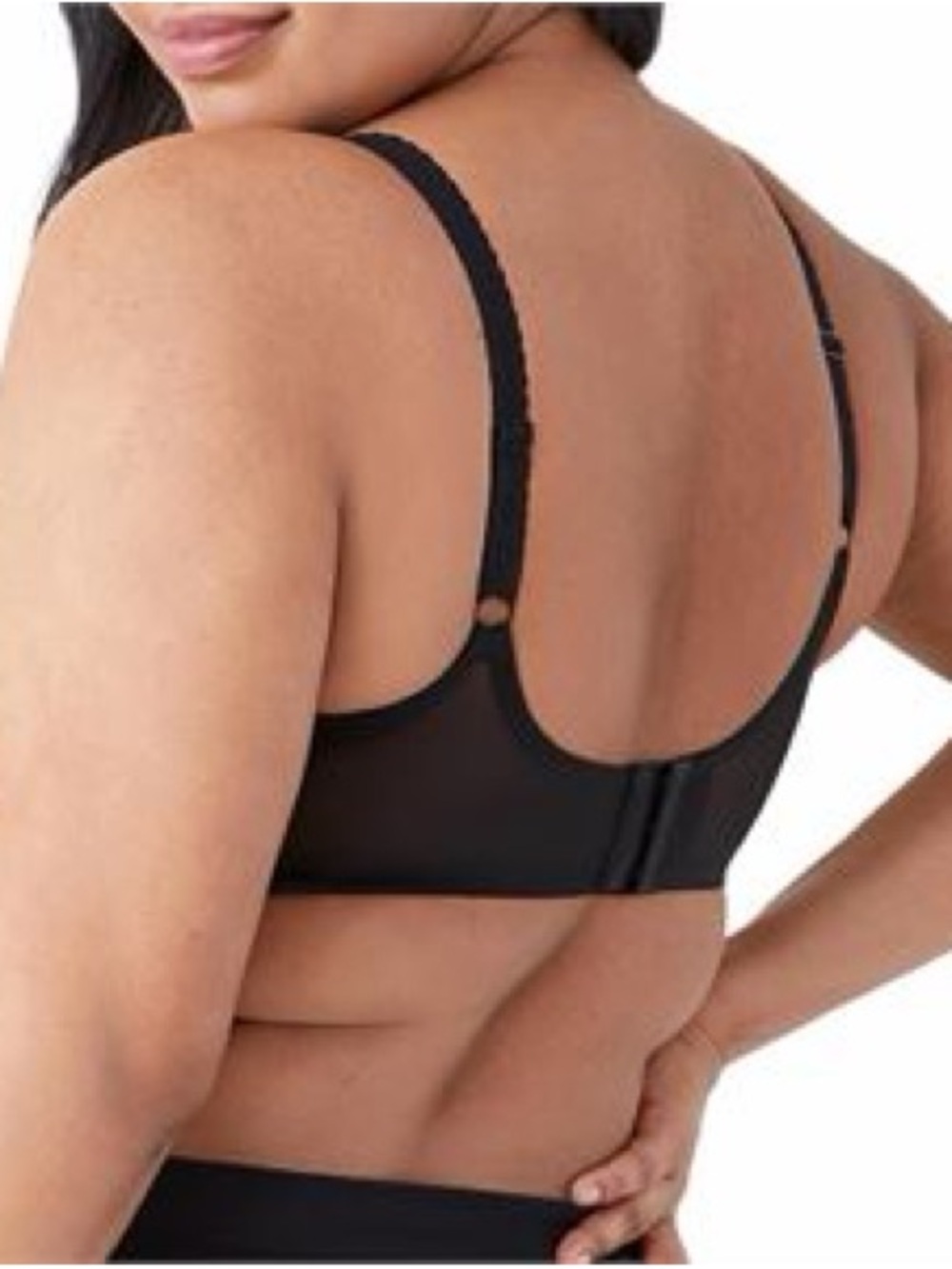 Wacoal Women's Full Figure Simple Shaping Minimizer Bra Black 44 DDD - Picture 2 of 4